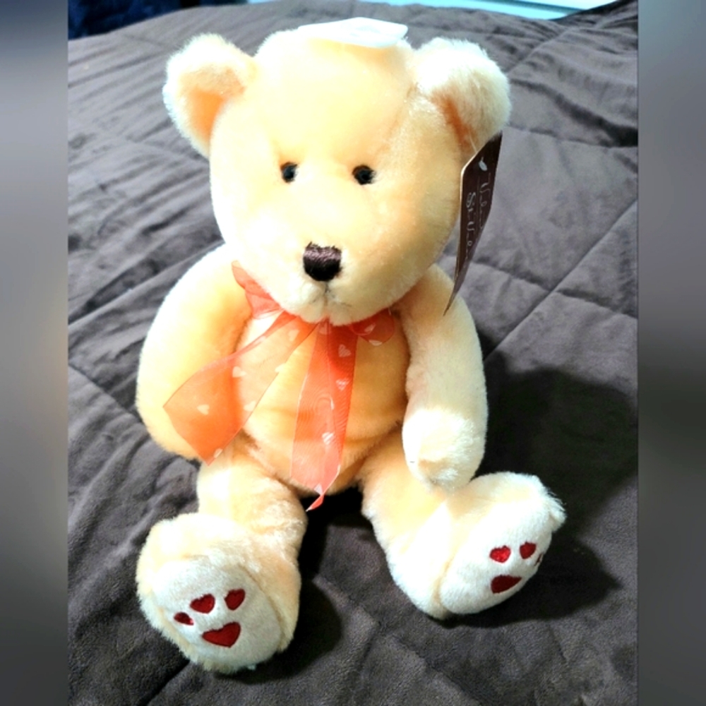 Valentine's Mid-Size Plush Teddy Bear Toy - Picture 2 of 7